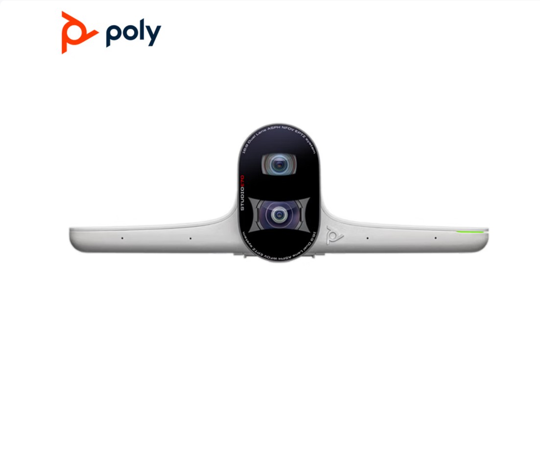 博诣 POLY惠普 STUDIO P15R30E60E70视频会议一体机 4K高清广角会议摄像头 AI降噪麦克风 E70大会议室摄像头$6500